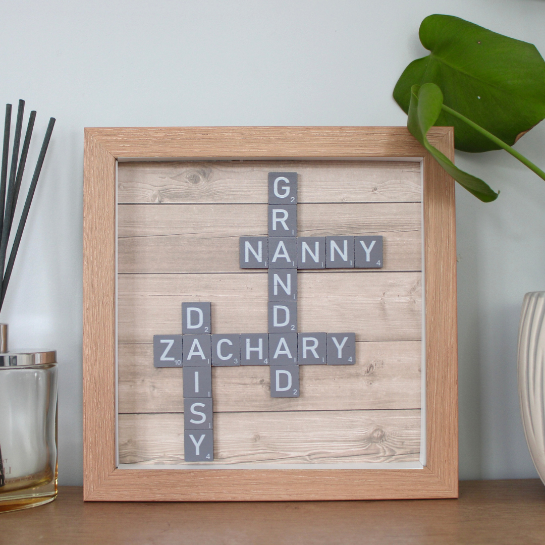 Create Your Own Magnetic Name Frame