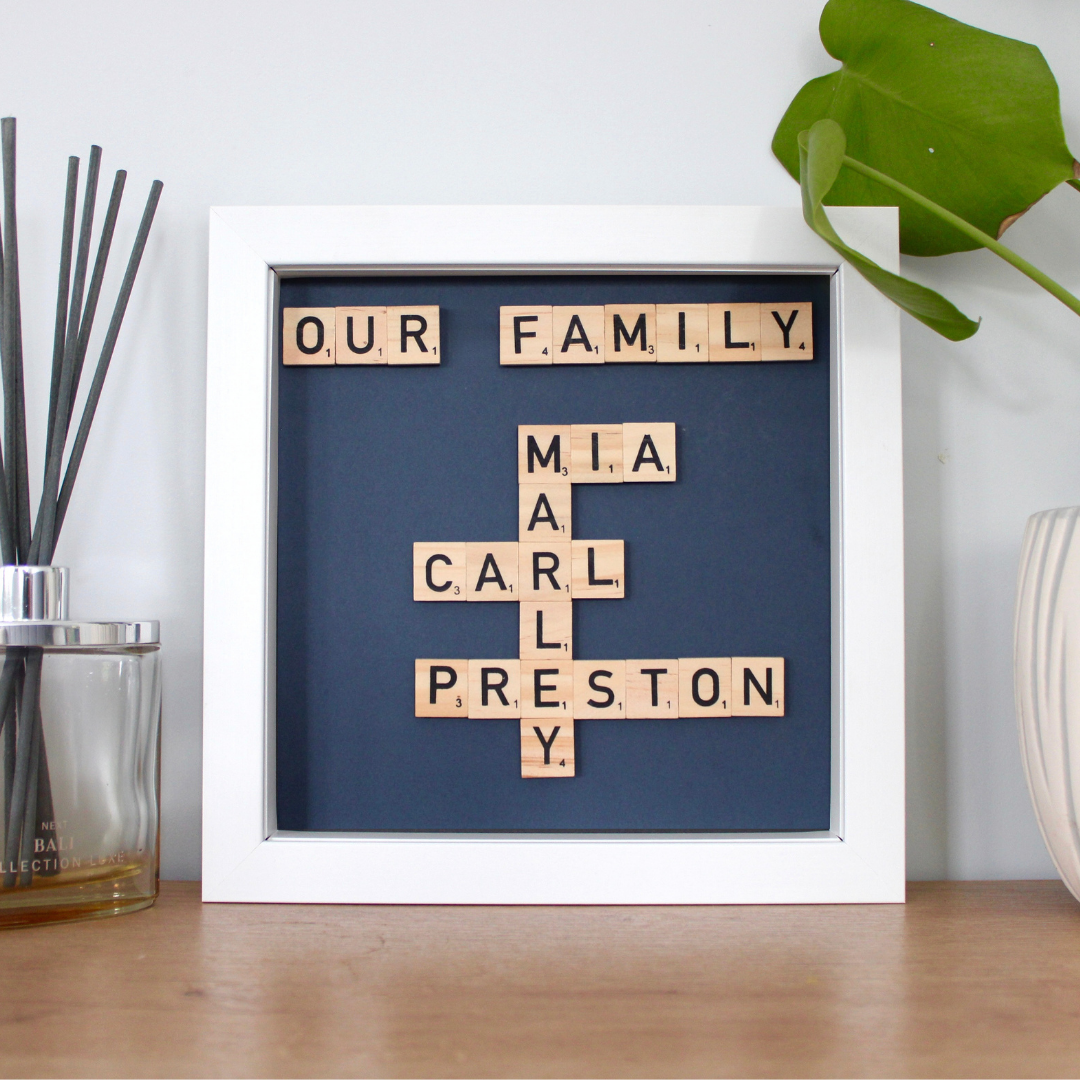 Create Your Own Magnetic Name Frame