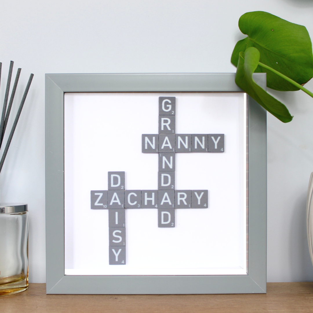 Create Your Own Magnetic Name Frame