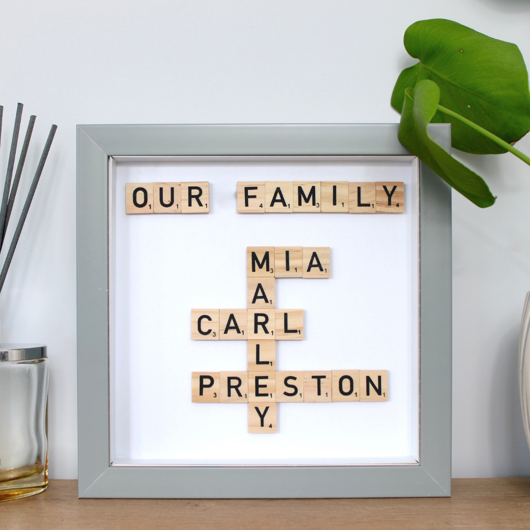 Create Your Own Magnetic Name Frame