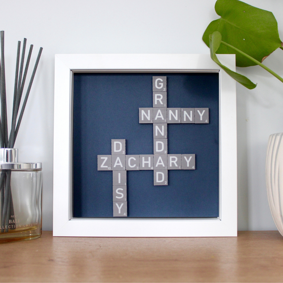 Create Your Own Magnetic Name Frame