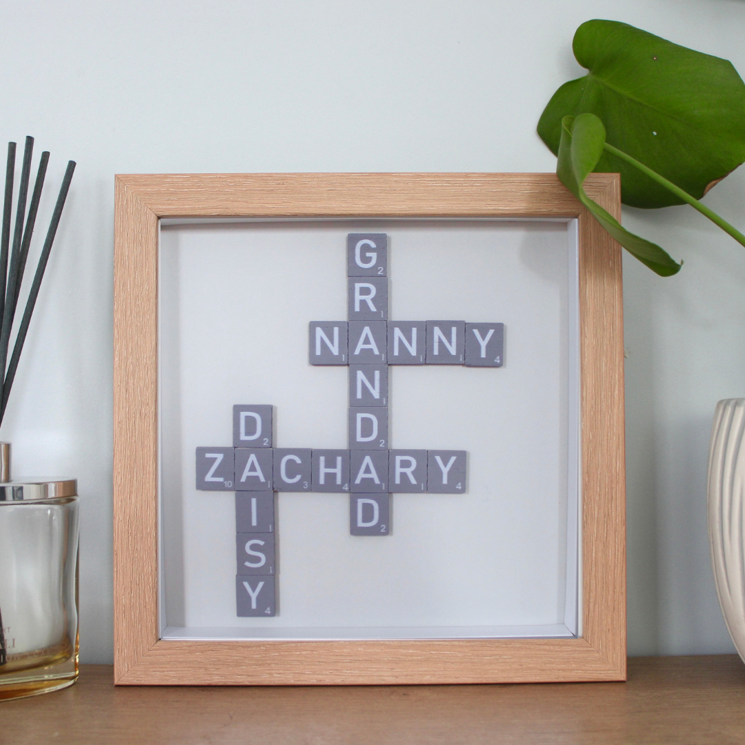 Create Your Own Magnetic Name Frame