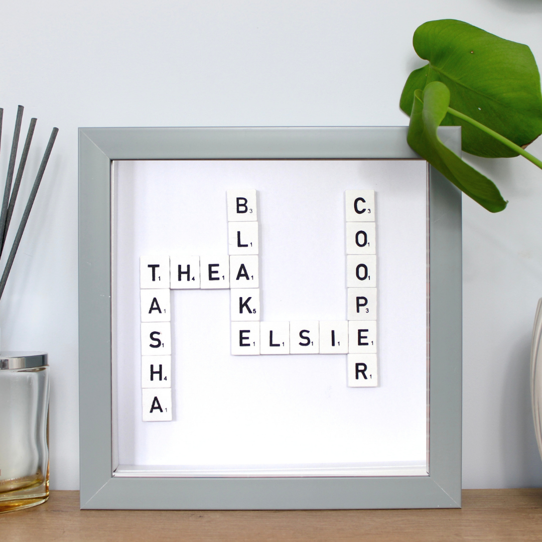 Create Your Own Magnetic Name Frame