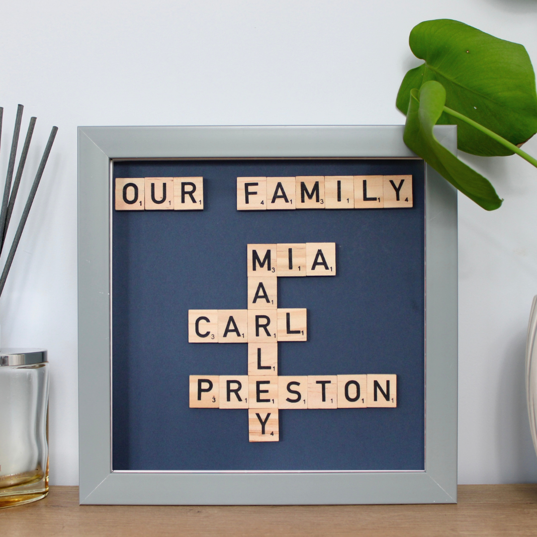 Create Your Own Magnetic Name Frame