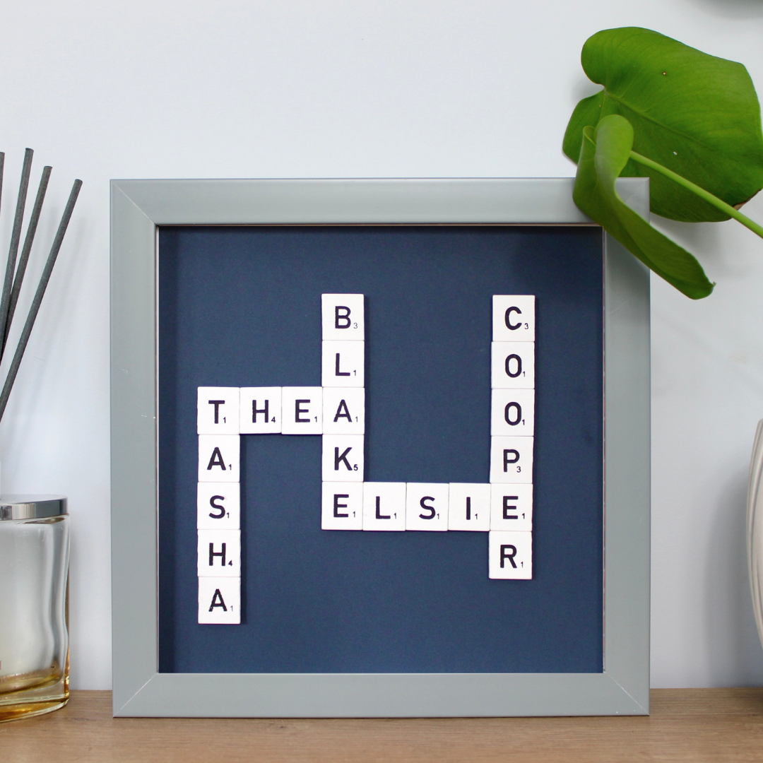 Create Your Own Magnetic Name Frame