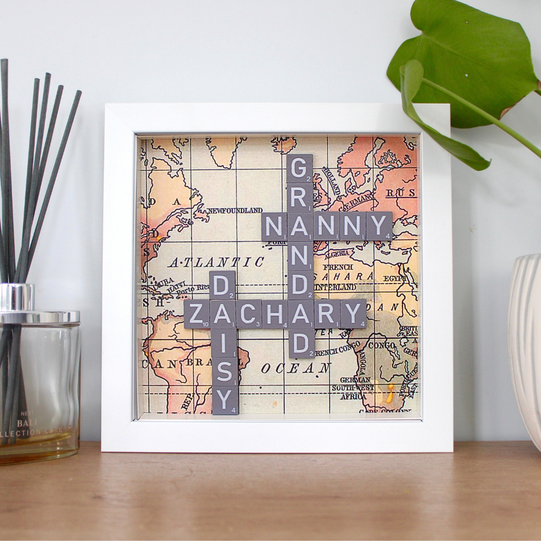 Create Your Own Magnetic Name Frame