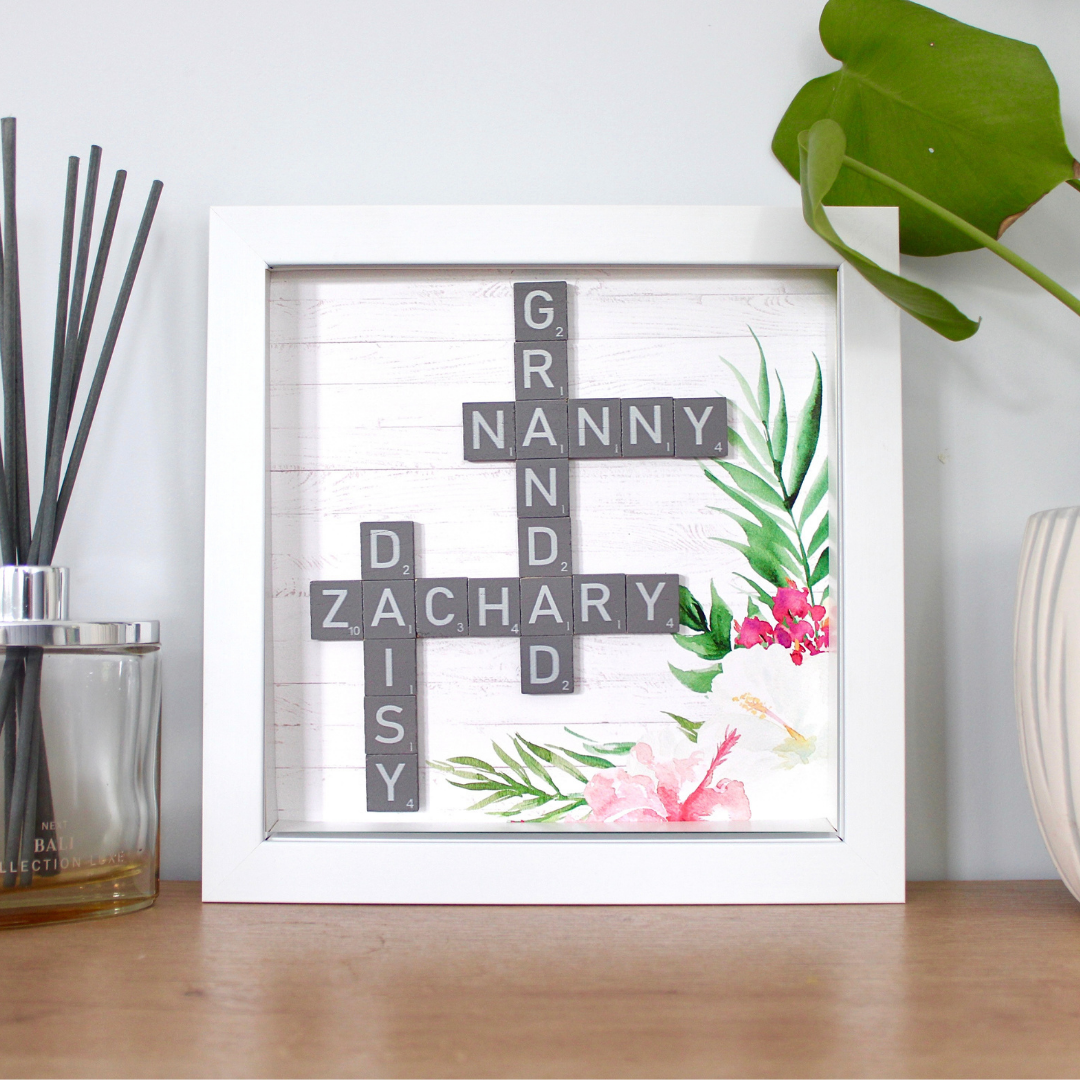 Create Your Own Magnetic Name Frame