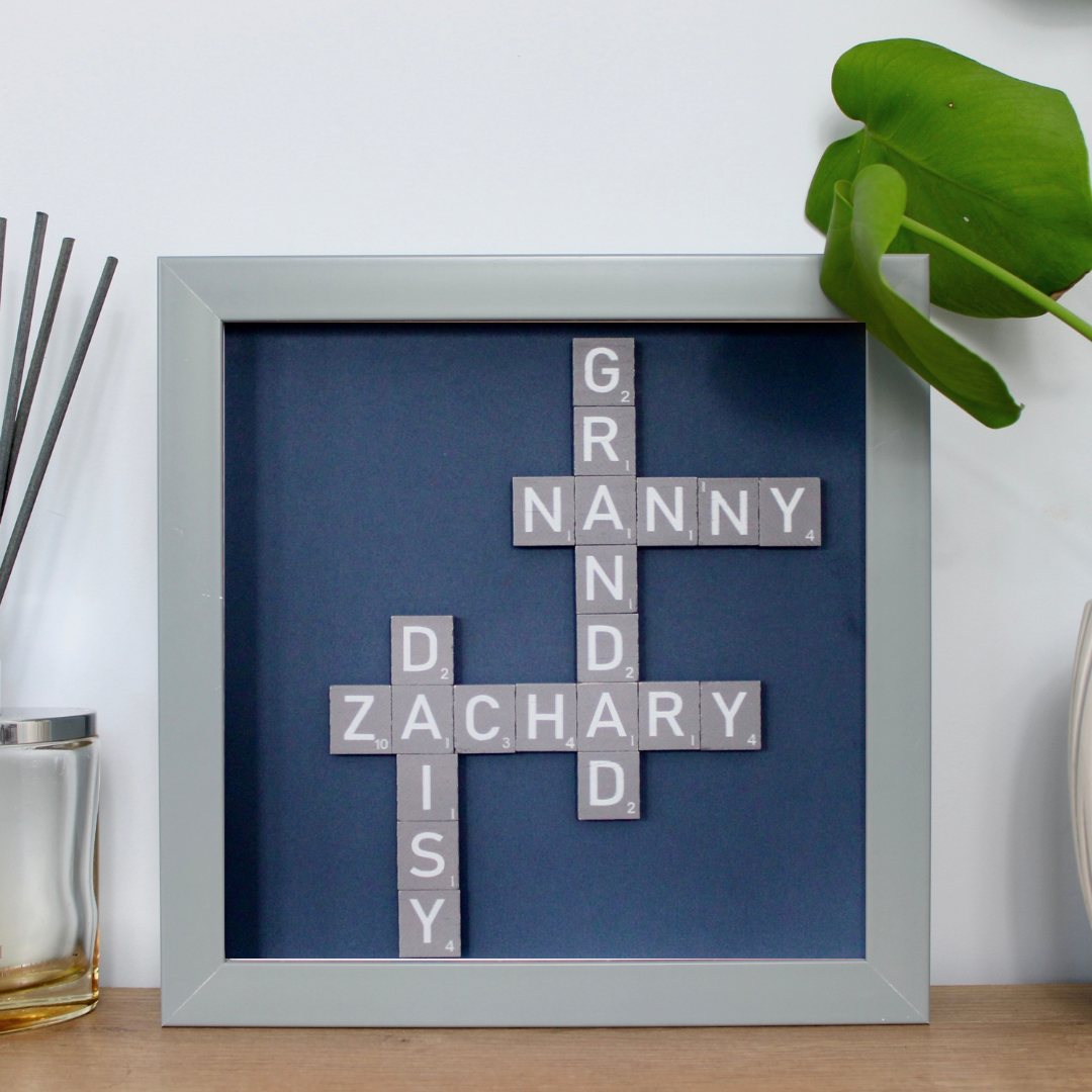 Create Your Own Magnetic Name Frame