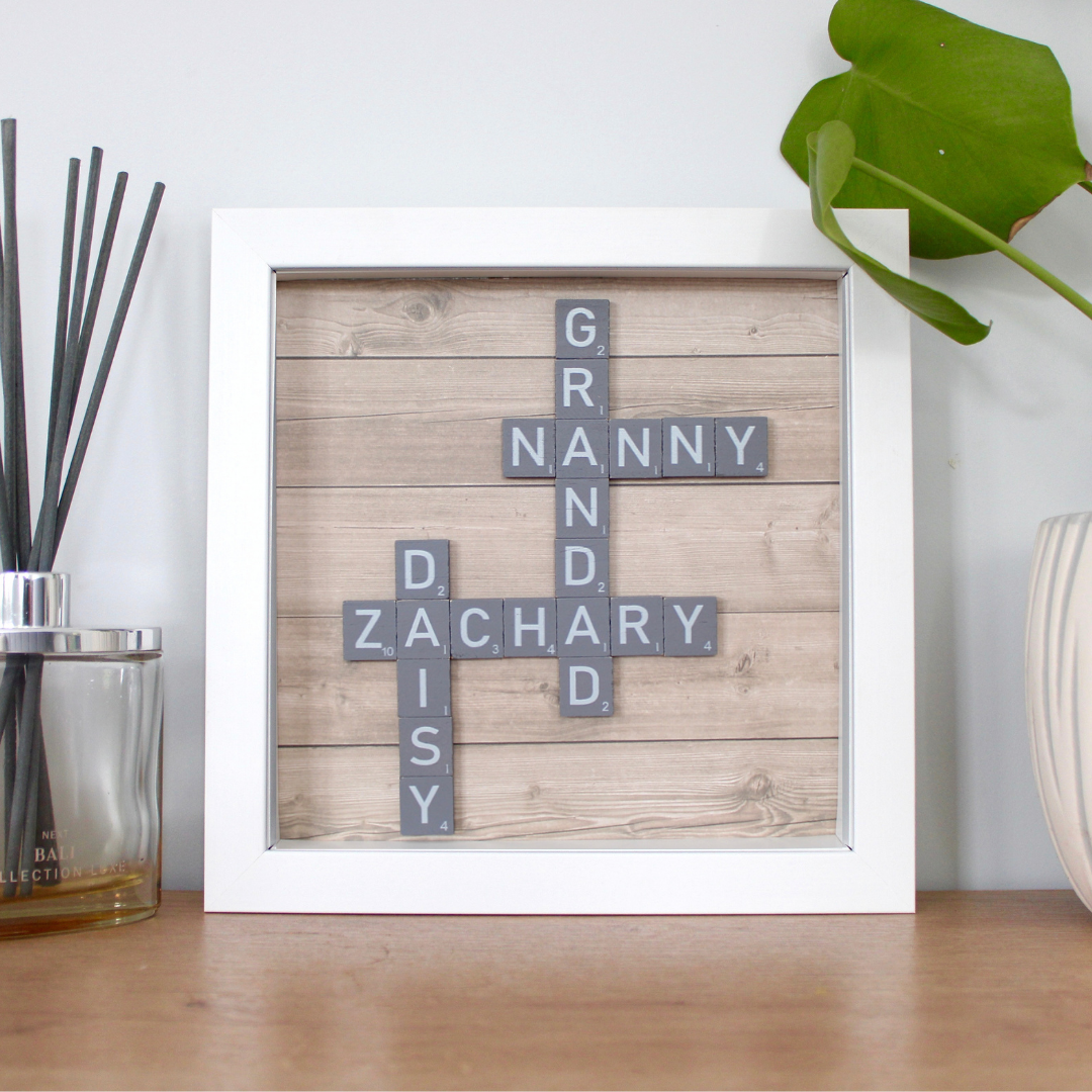 Create Your Own Magnetic Name Frame