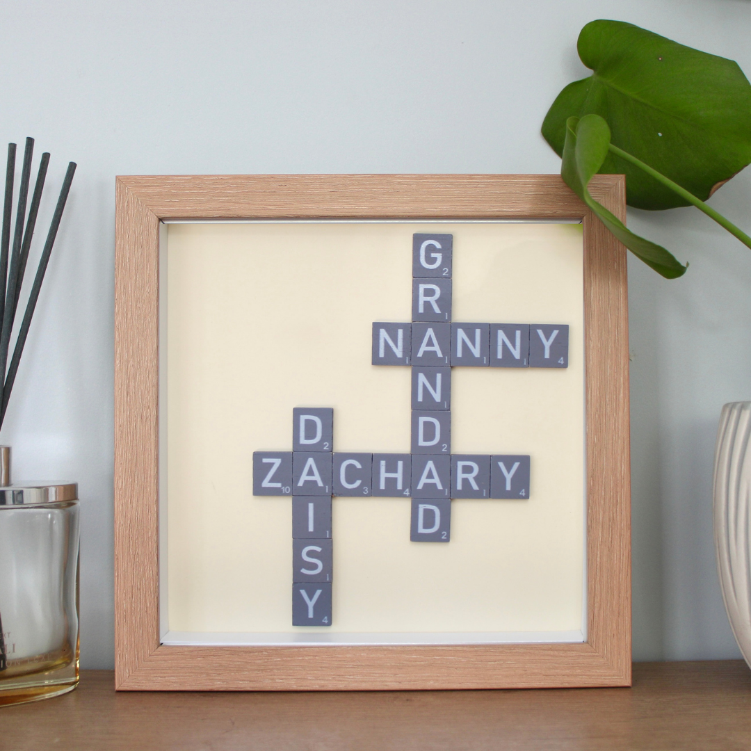 Create Your Own Magnetic Name Frame