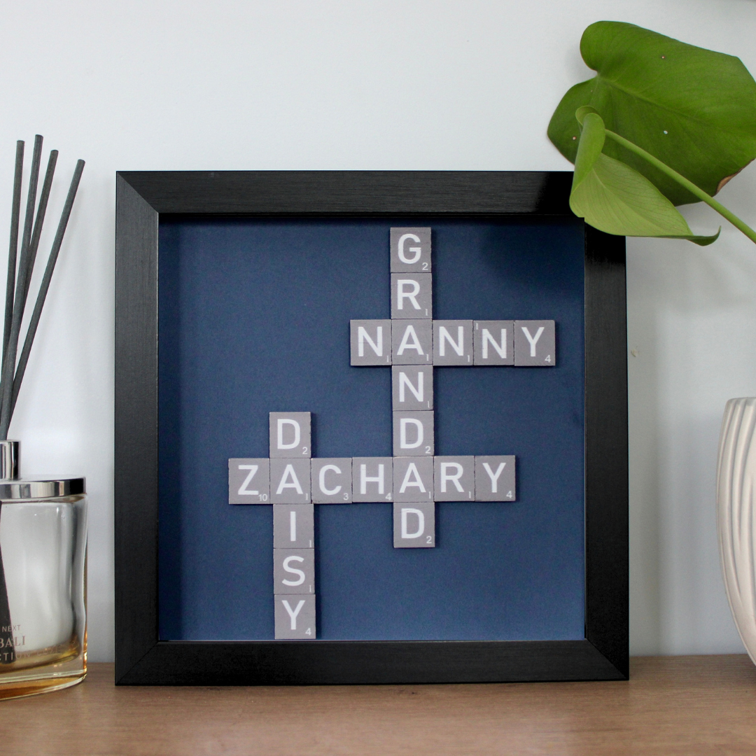 Create Your Own Magnetic Name Frame