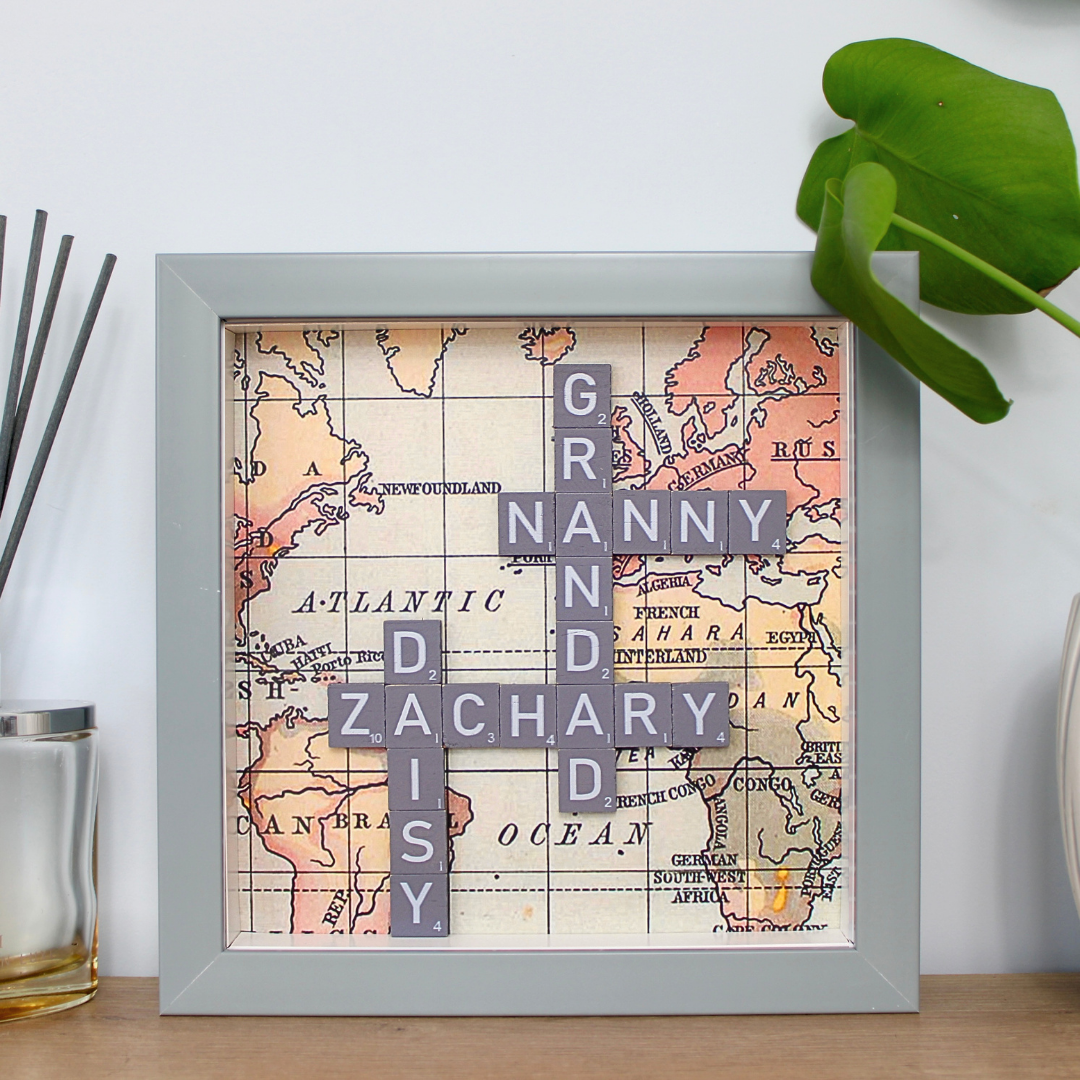 Create Your Own Magnetic Name Frame