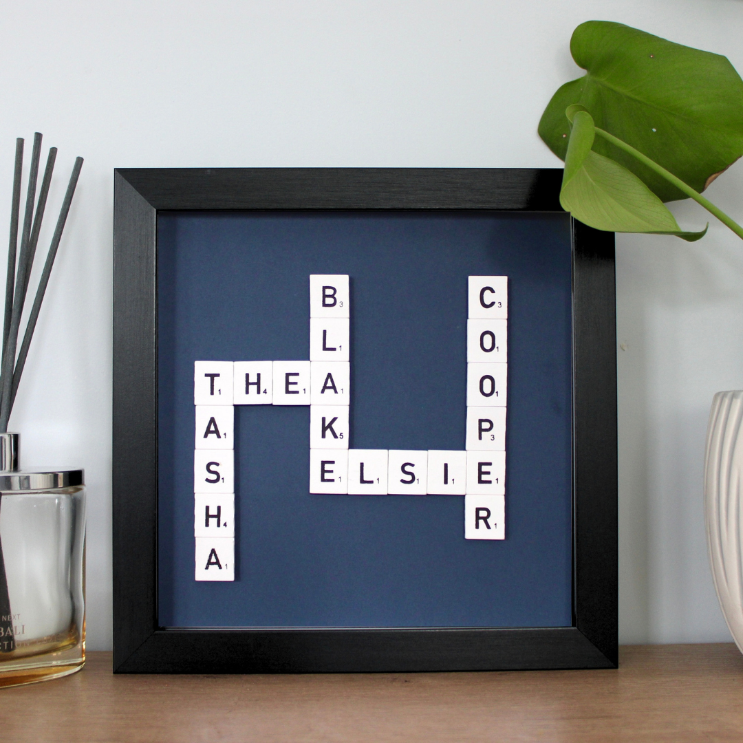Create Your Own Magnetic Name Frame
