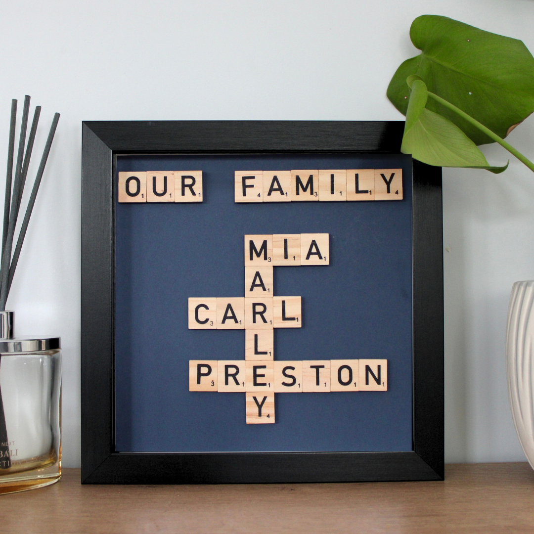 Create Your Own Magnetic Name Frame