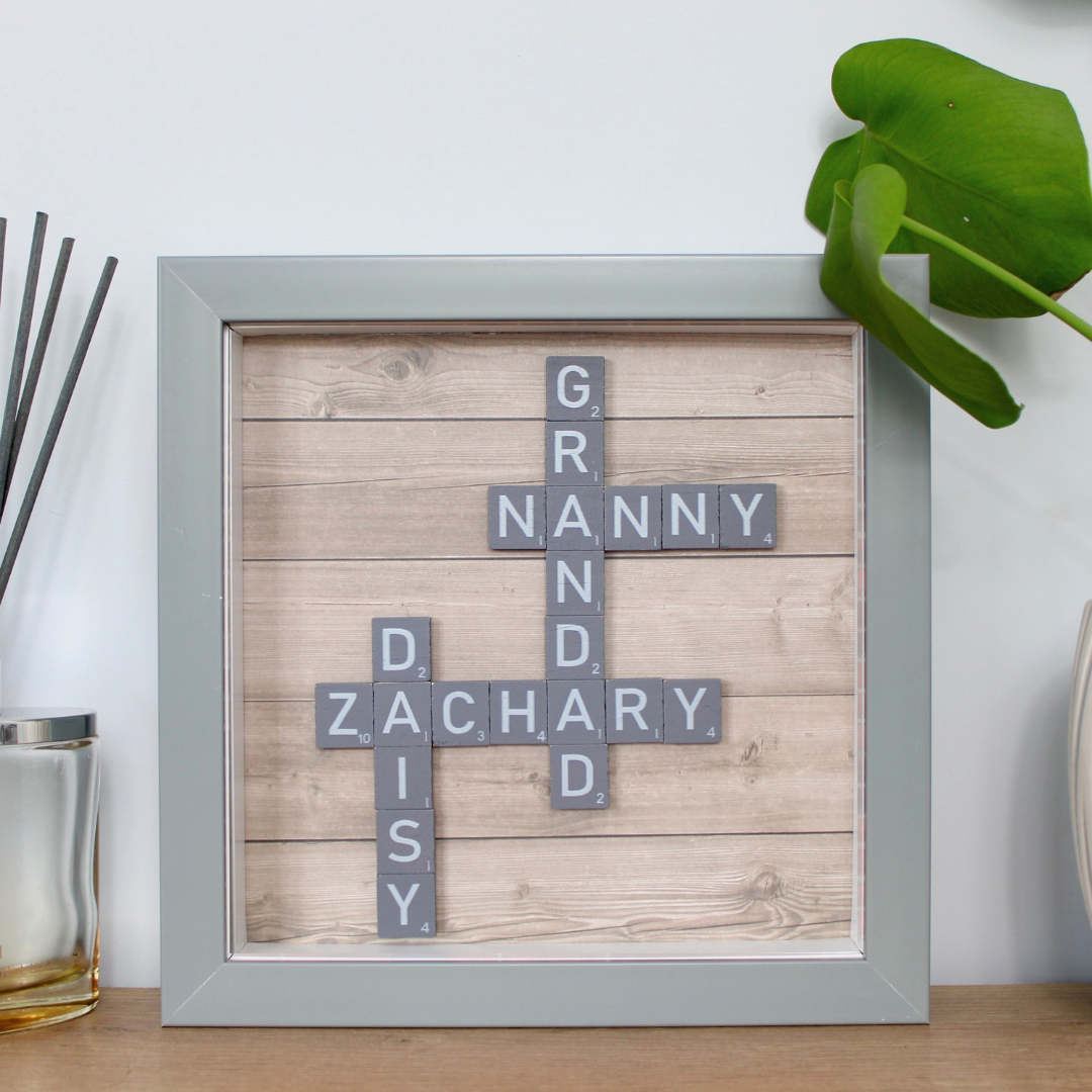 Create Your Own Magnetic Name Frame