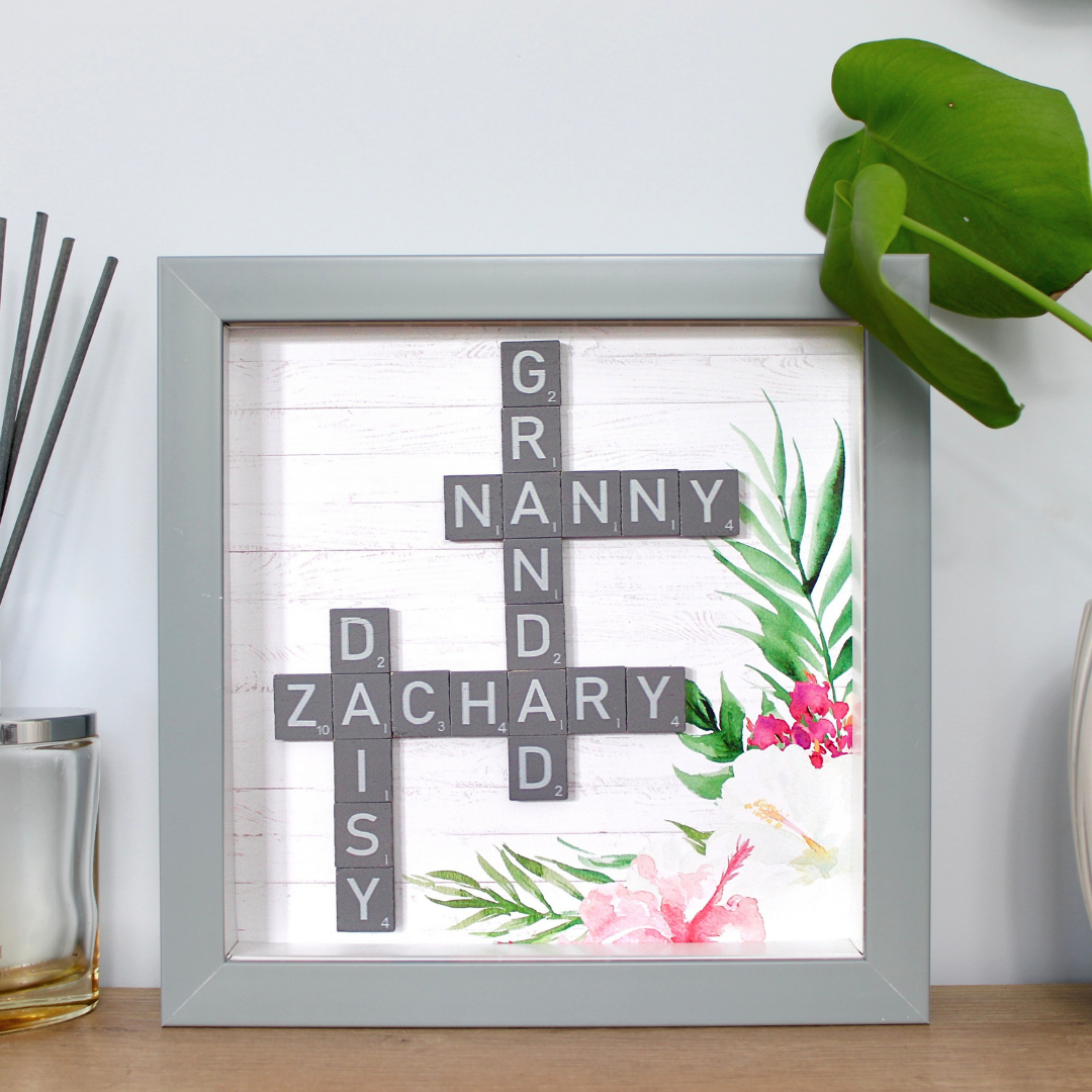 Create Your Own Magnetic Name Frame