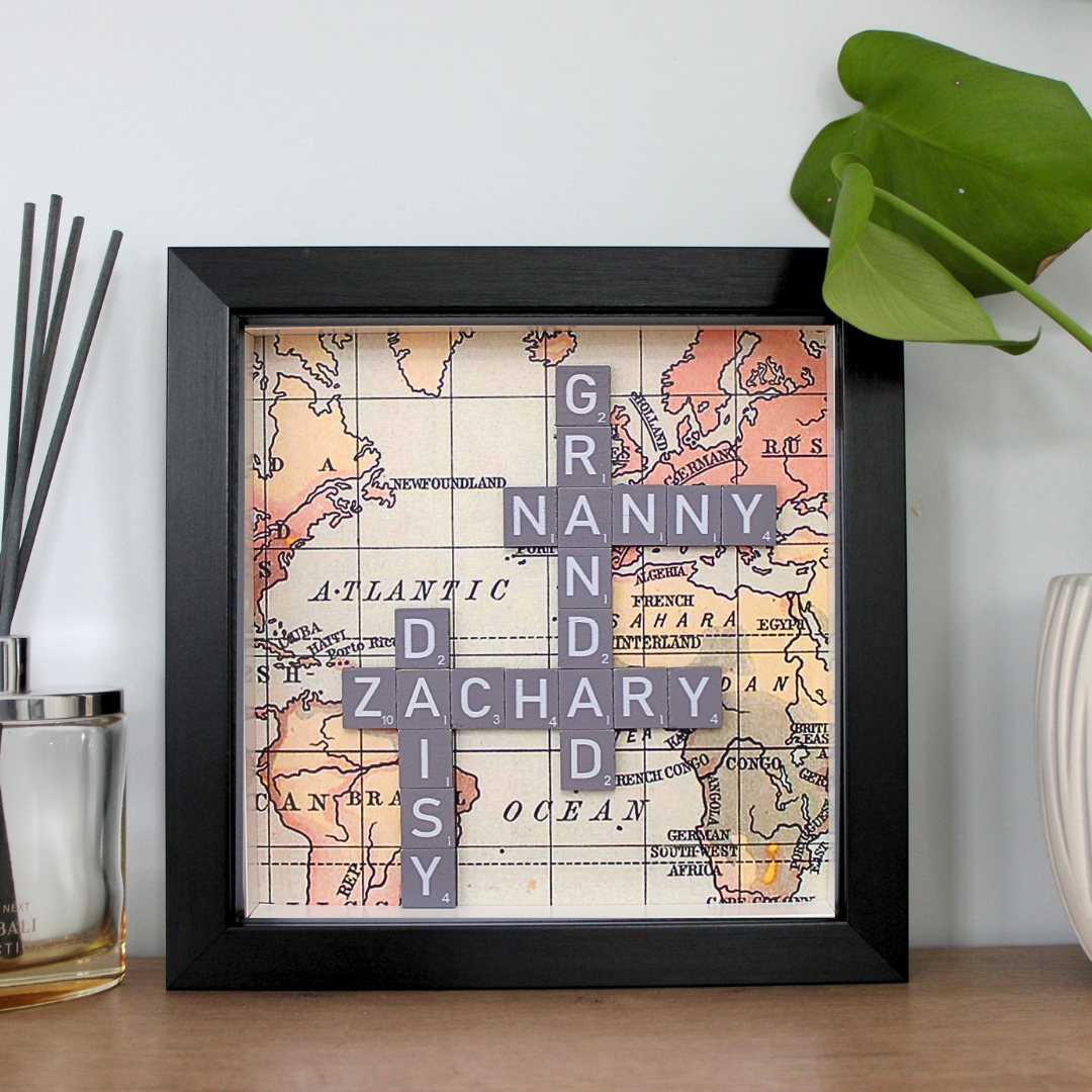 Create Your Own Magnetic Name Frame