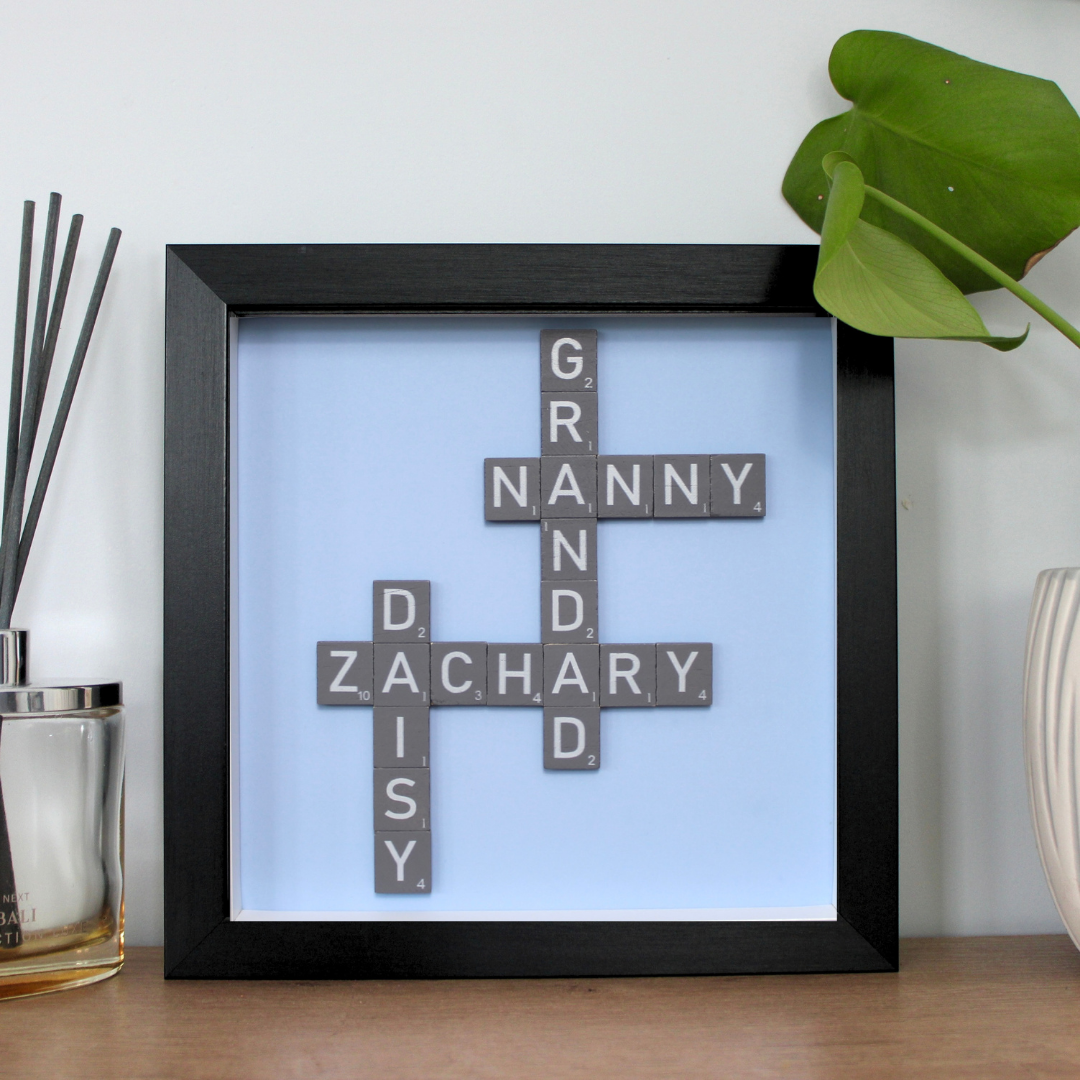 Create Your Own Magnetic Name Frame