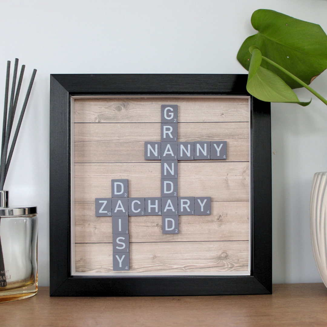 Create Your Own Magnetic Name Frame