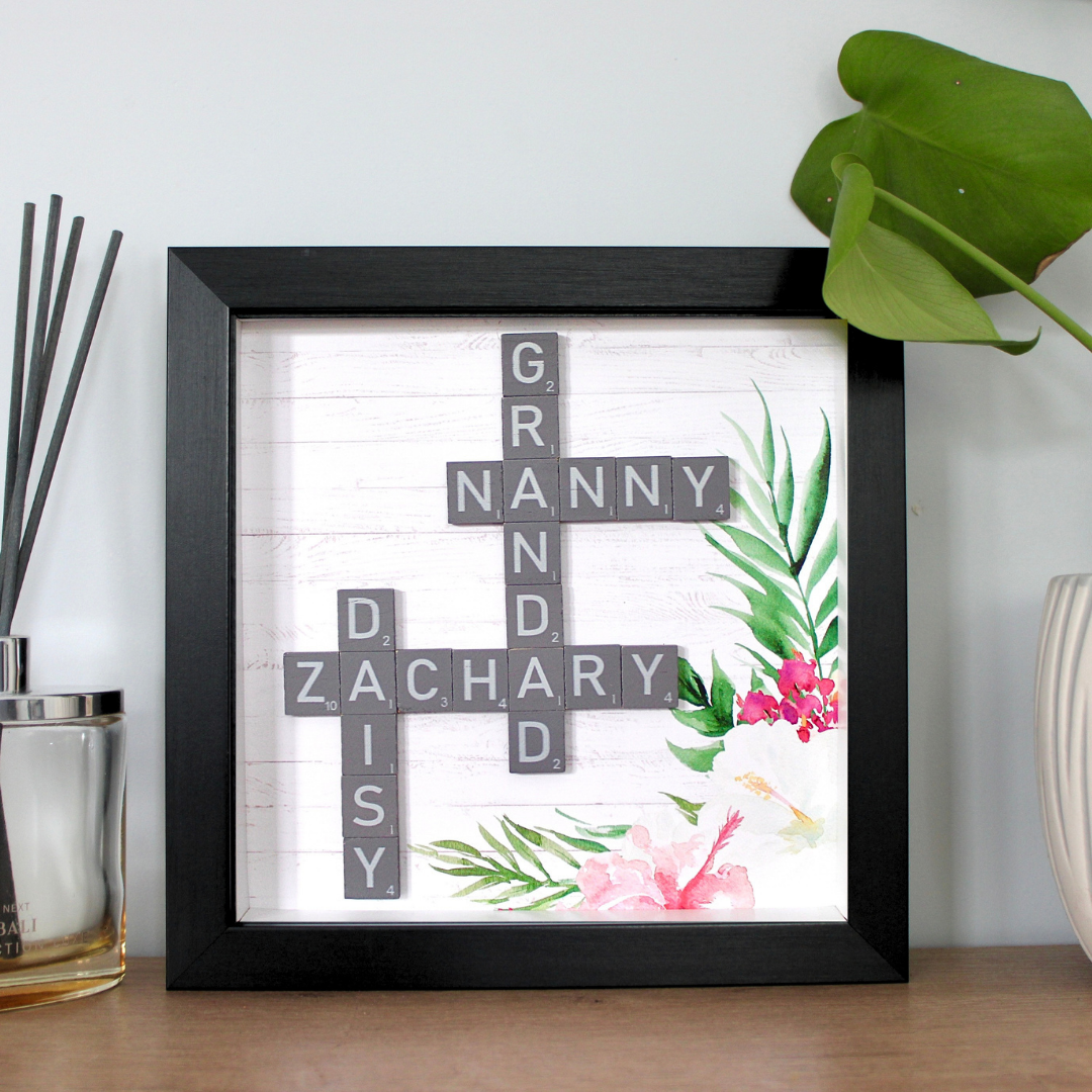 Create Your Own Magnetic Name Frame