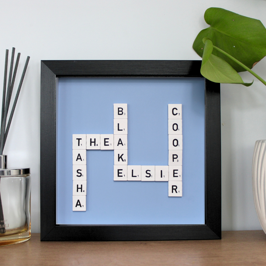 Create Your Own Magnetic Name Frame