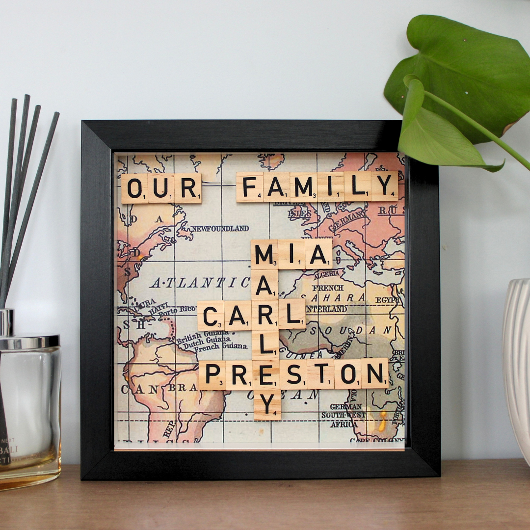 Create Your Own Magnetic Name Frame