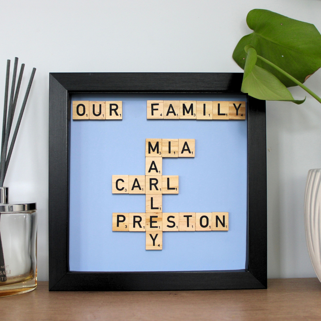Create Your Own Magnetic Name Frame