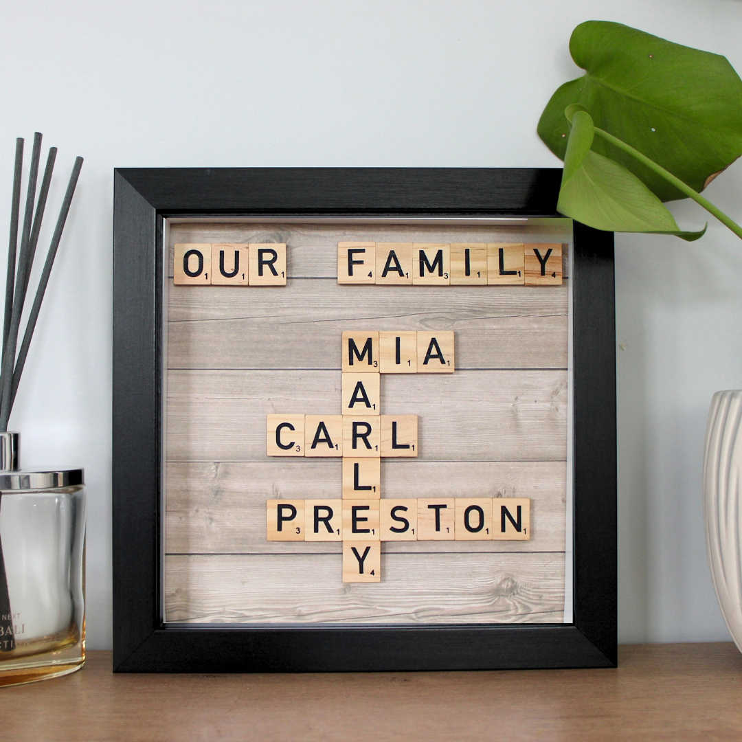 Create Your Own Magnetic Name Frame