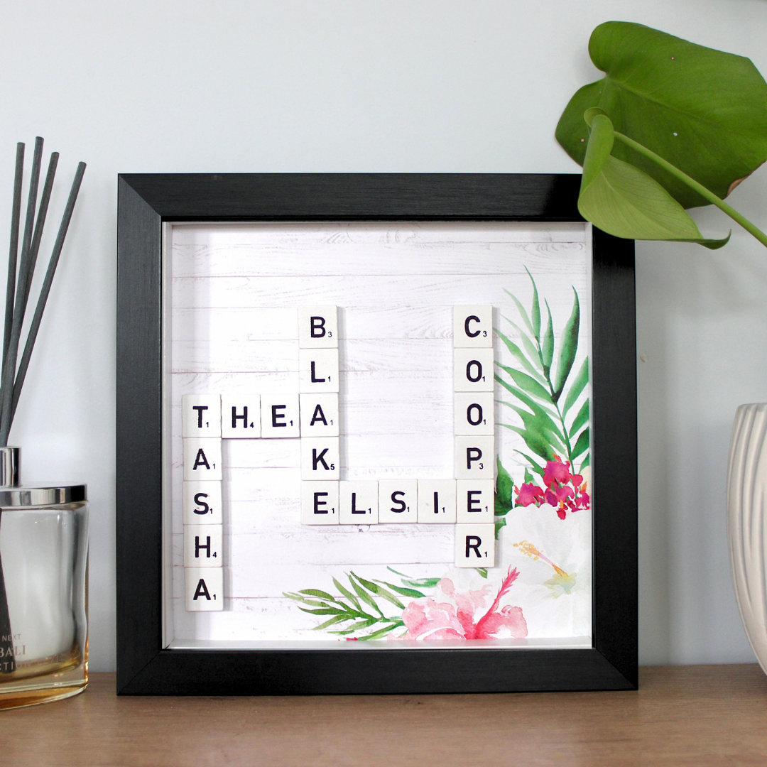 Create Your Own Magnetic Name Frame