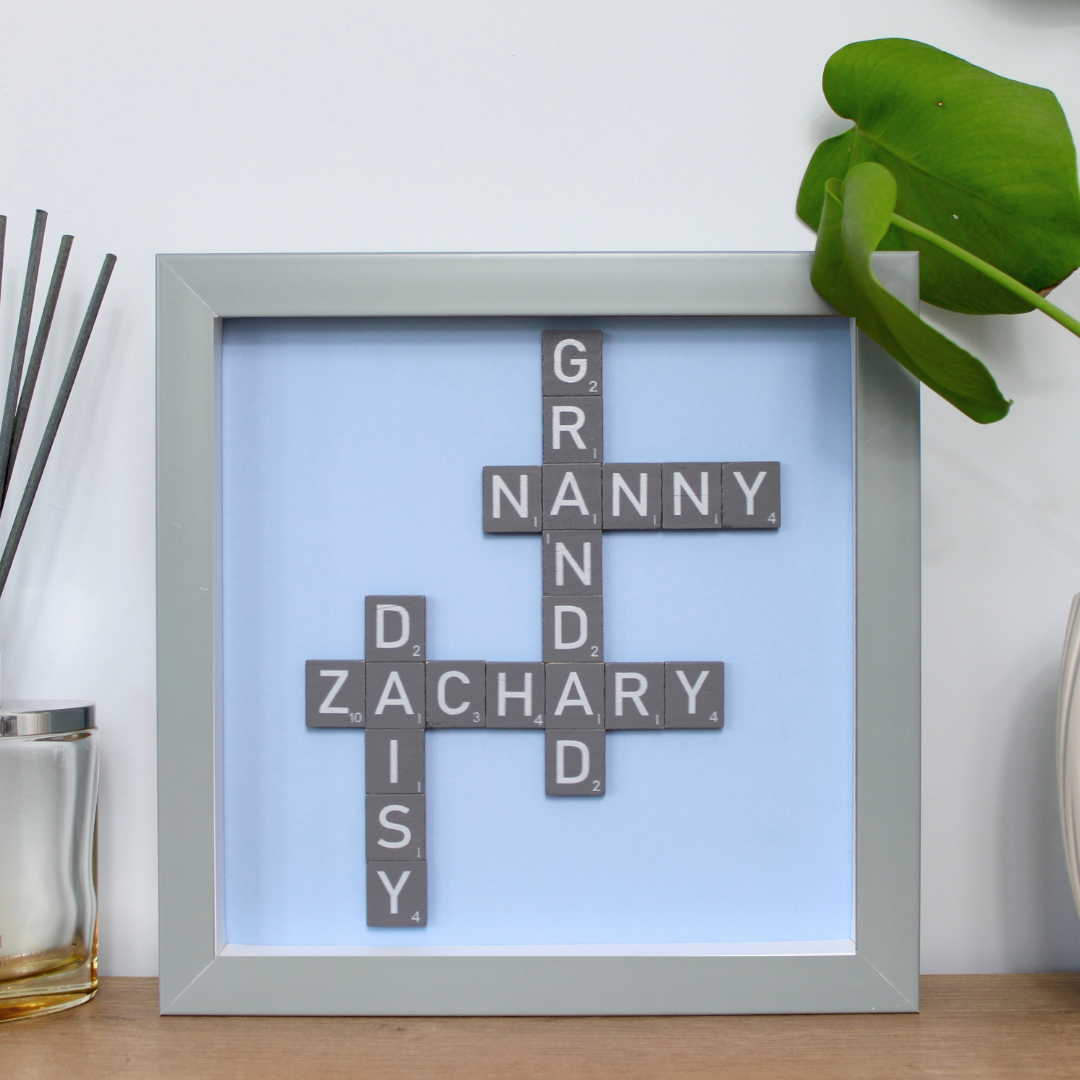 Create Your Own Magnetic Name Frame