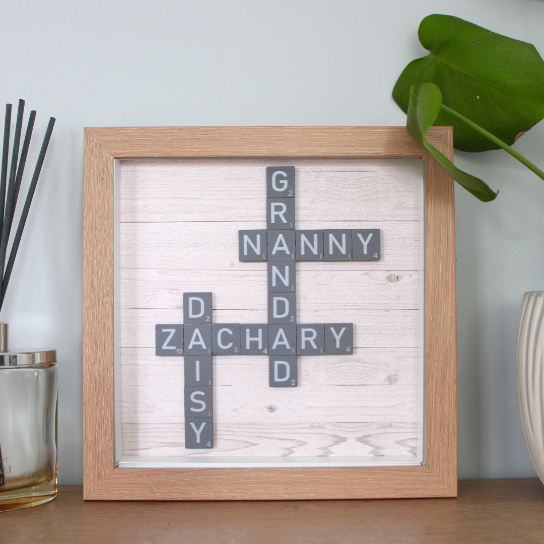 Create Your Own Magnetic Name Frame