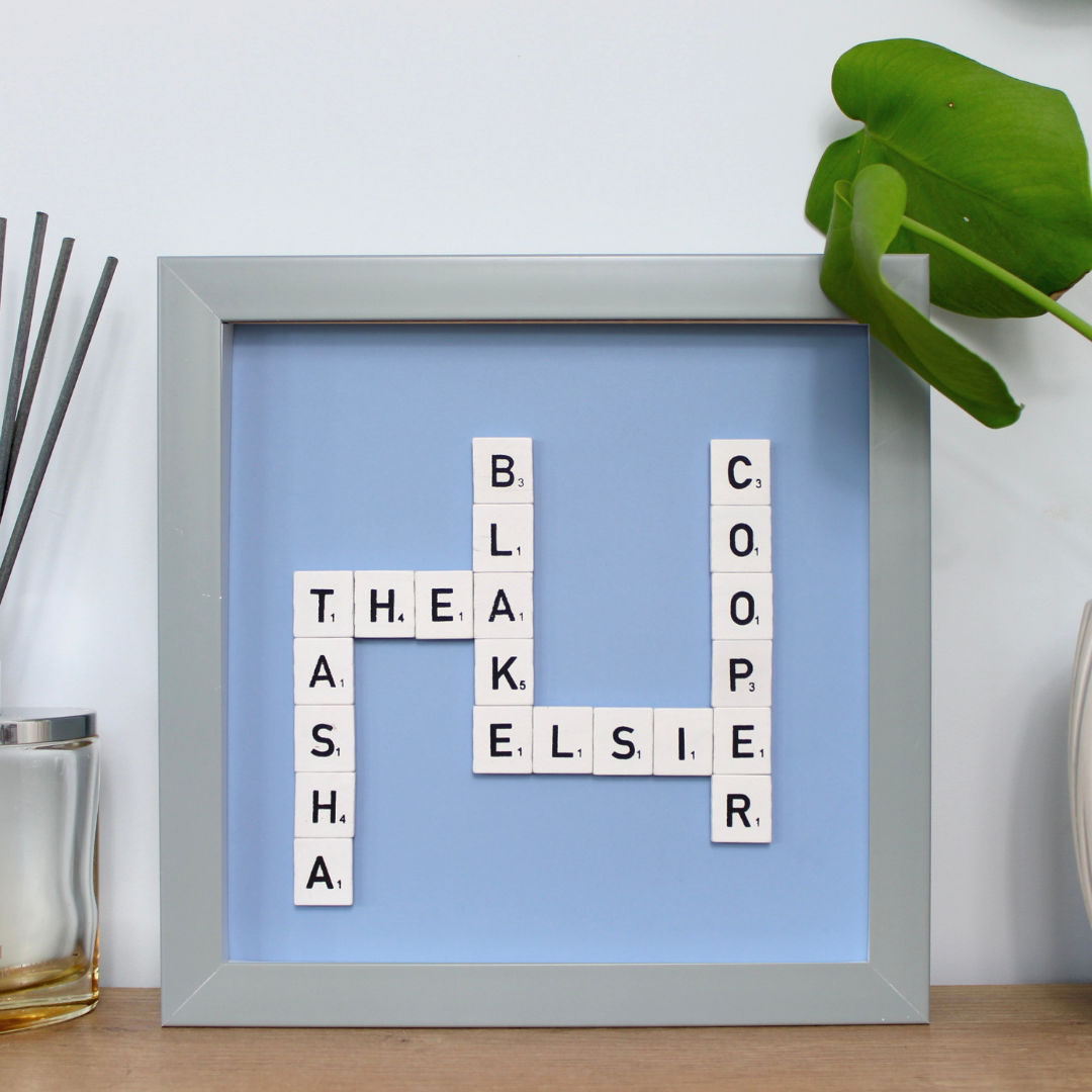 Create Your Own Magnetic Name Frame