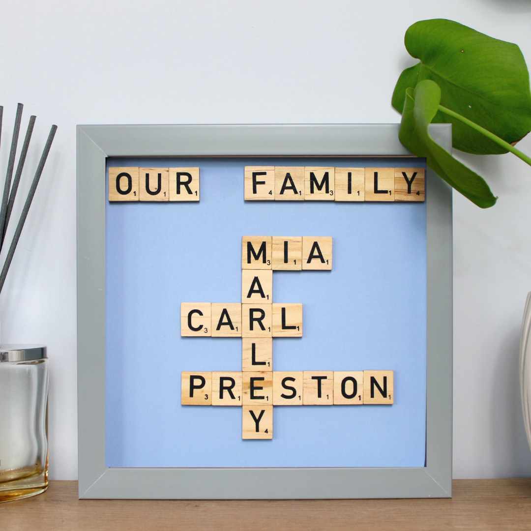 Create Your Own Magnetic Name Frame