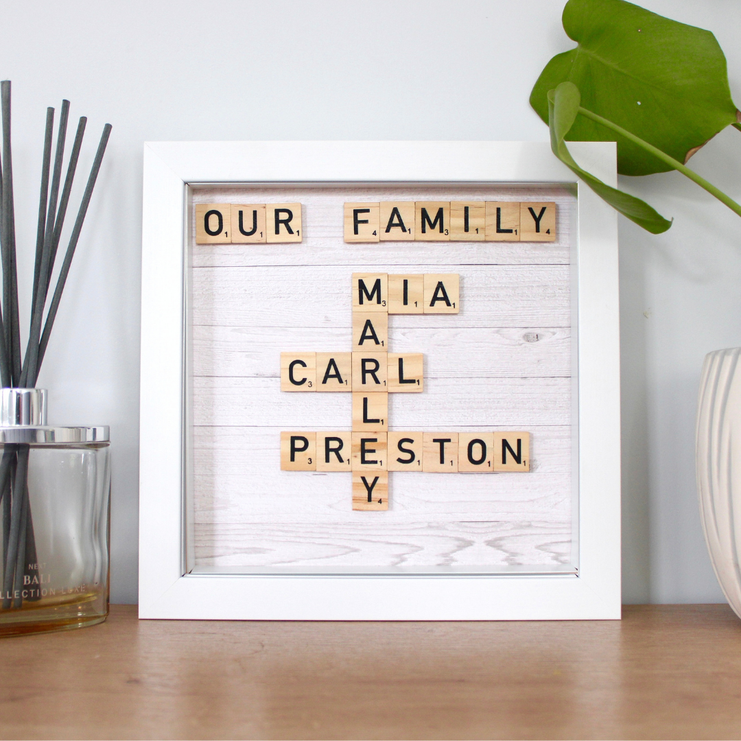Create Your Own Magnetic Name Frame