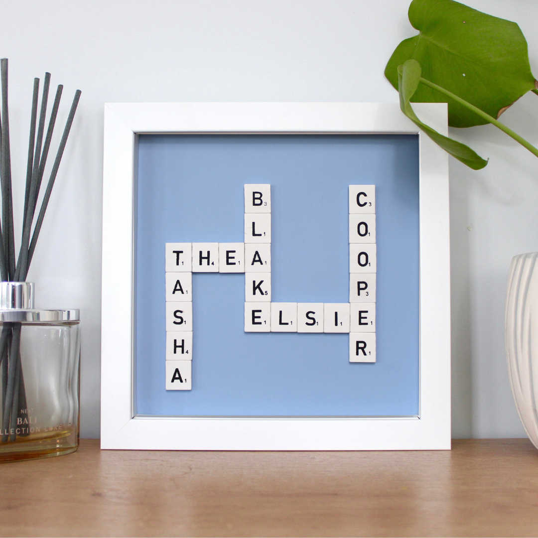 Create Your Own Magnetic Name Frame