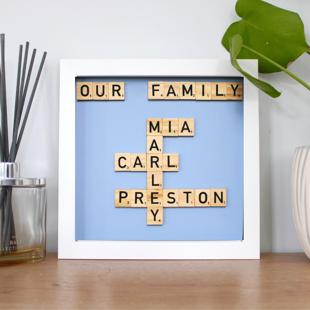 Create Your Own Magnetic Name Frame