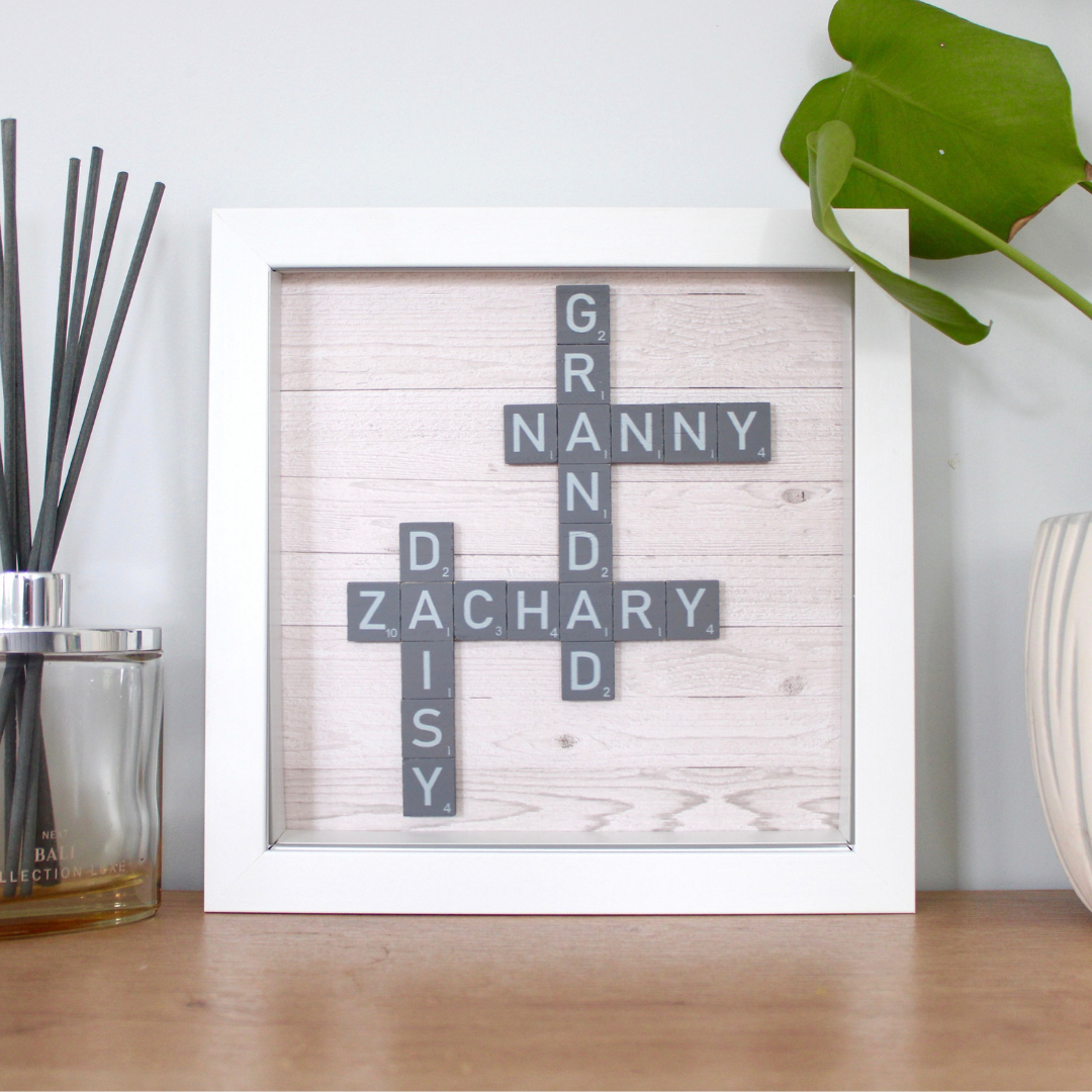 Create Your Own Magnetic Name Frame
