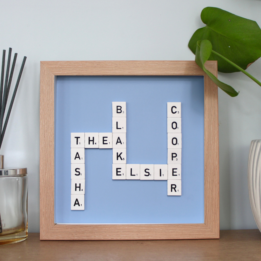 Create Your Own Magnetic Name Frame