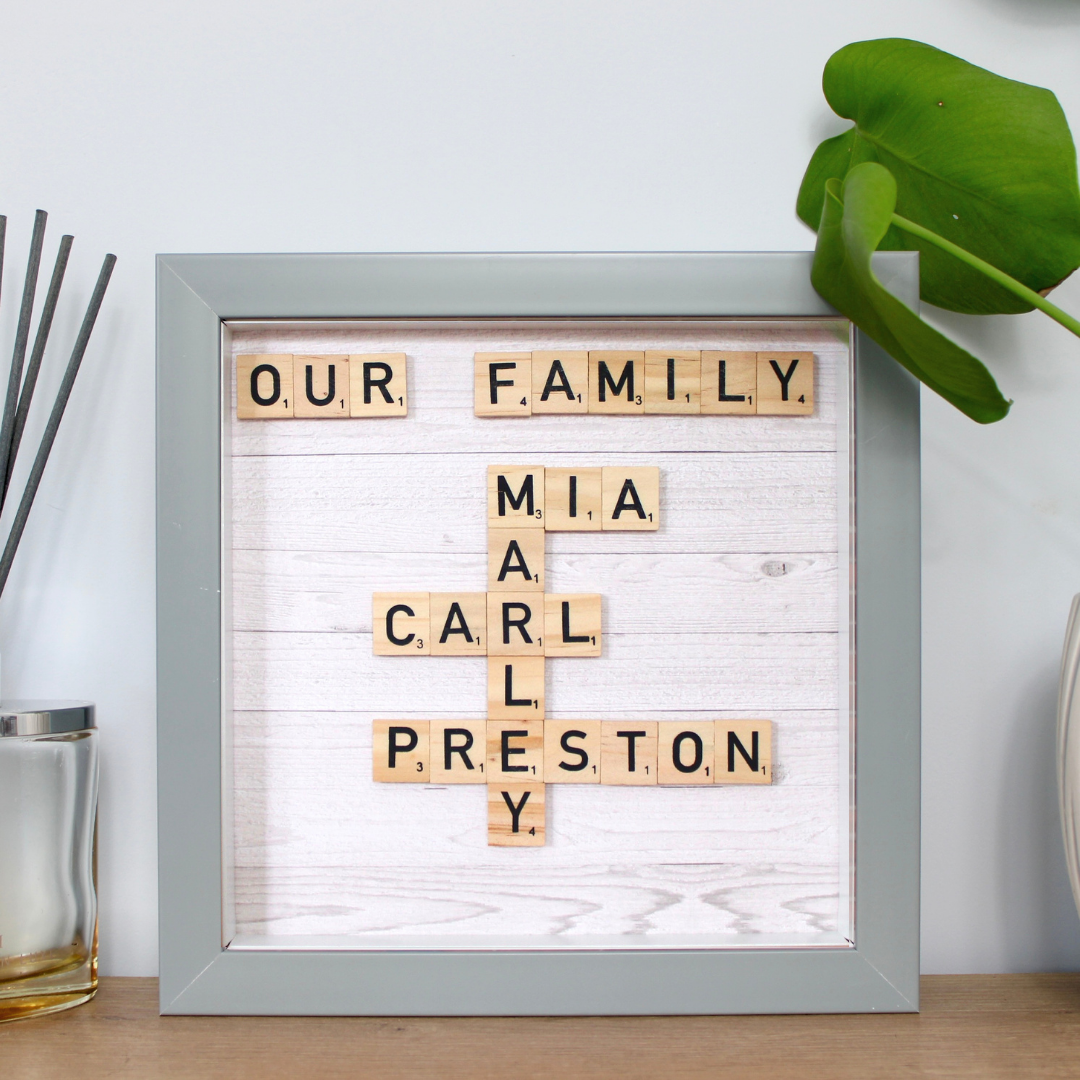 Create Your Own Magnetic Name Frame