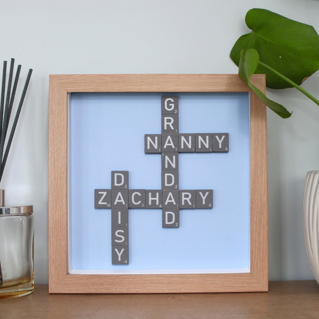 Create Your Own Magnetic Name Frame