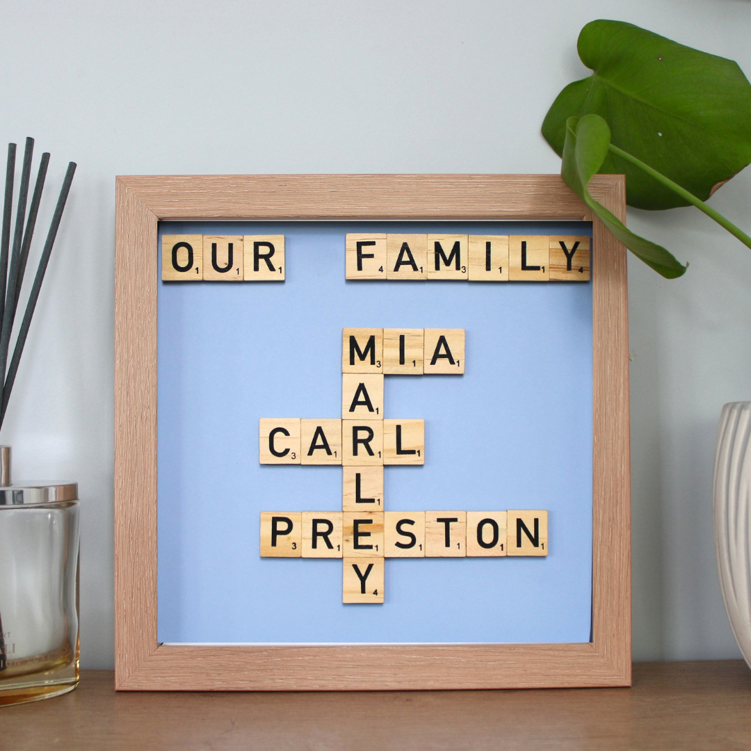 Create Your Own Magnetic Name Frame
