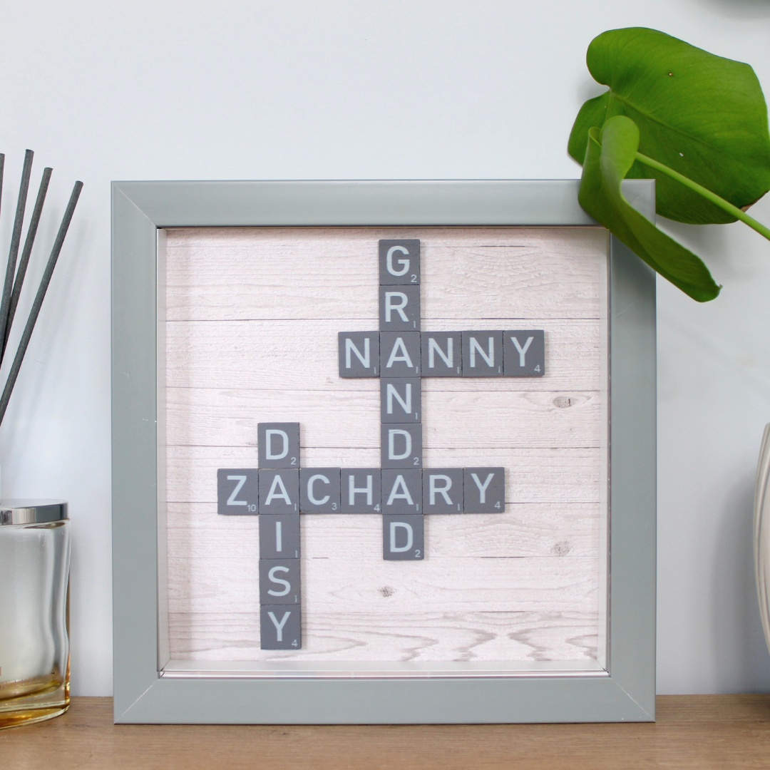 Create Your Own Magnetic Name Frame