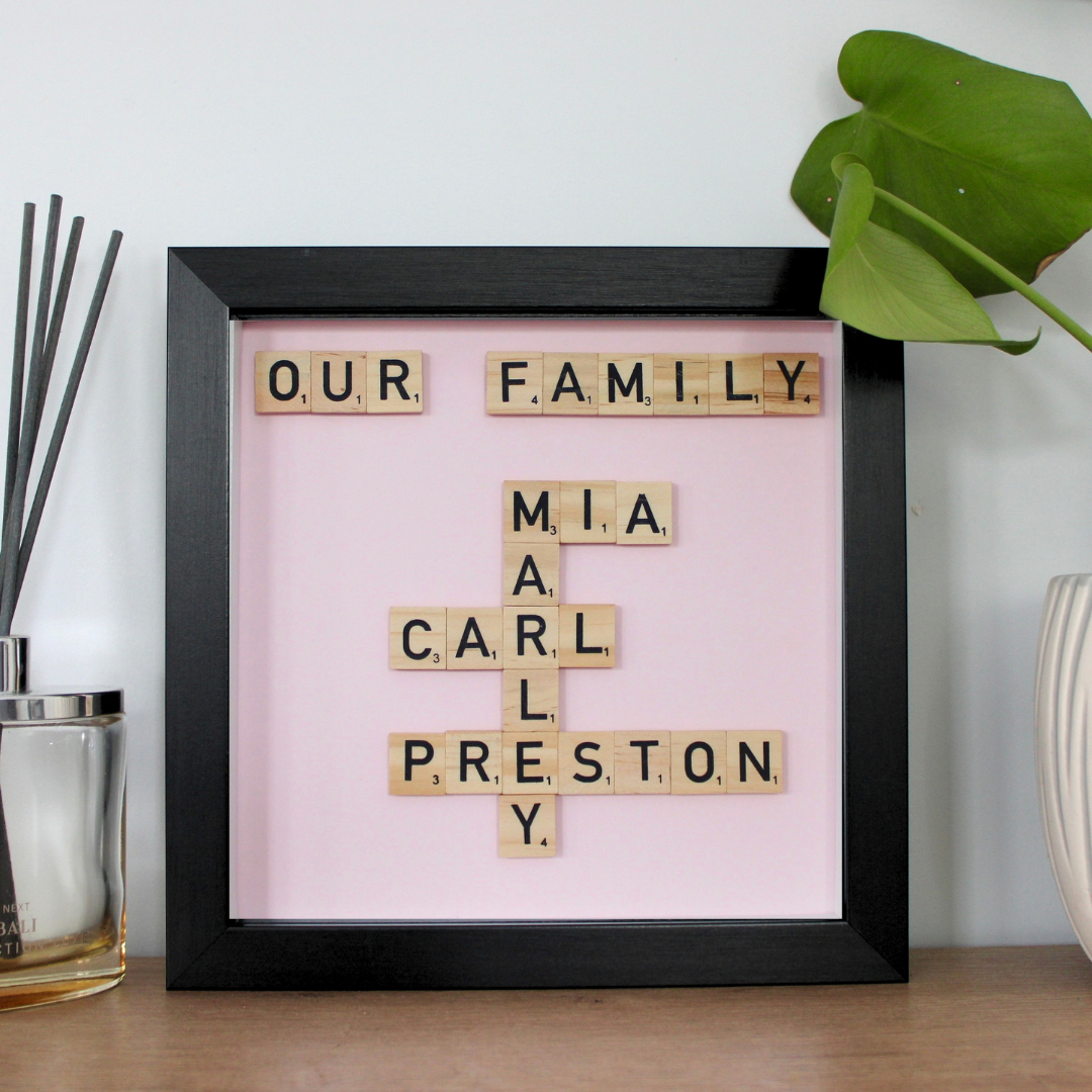 Create Your Own Magnetic Name Frame