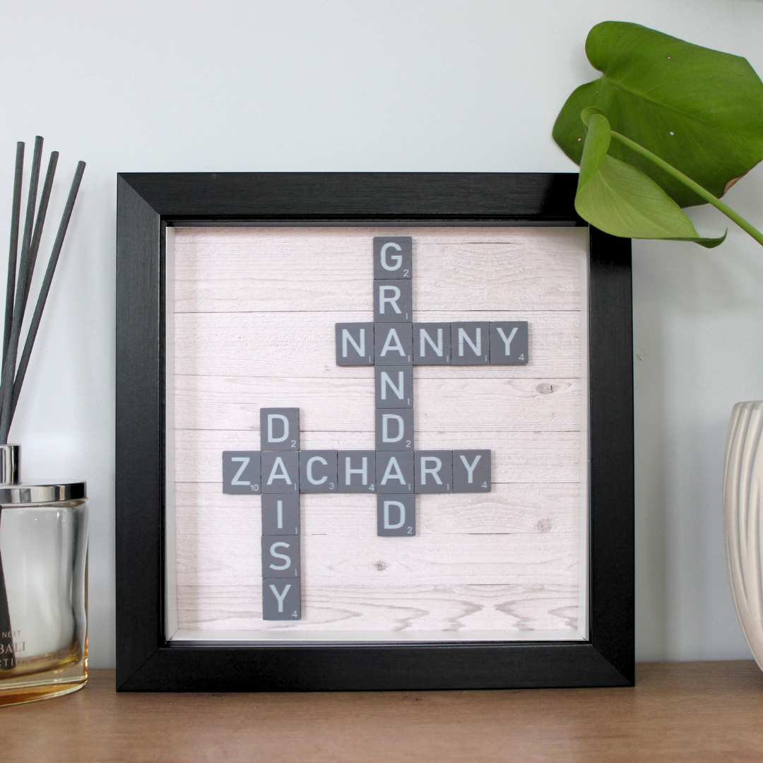 Create Your Own Magnetic Name Frame