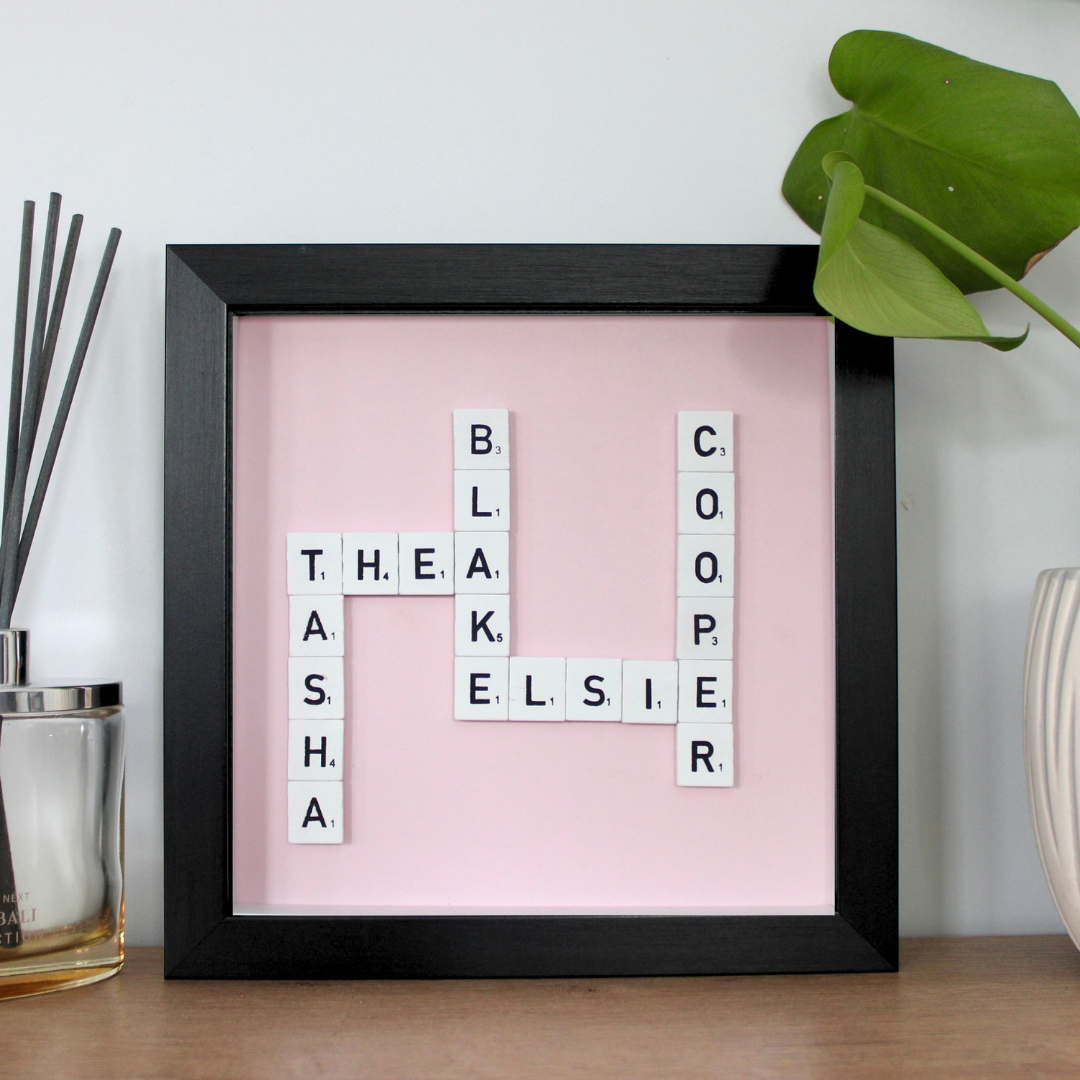 Create Your Own Magnetic Name Frame
