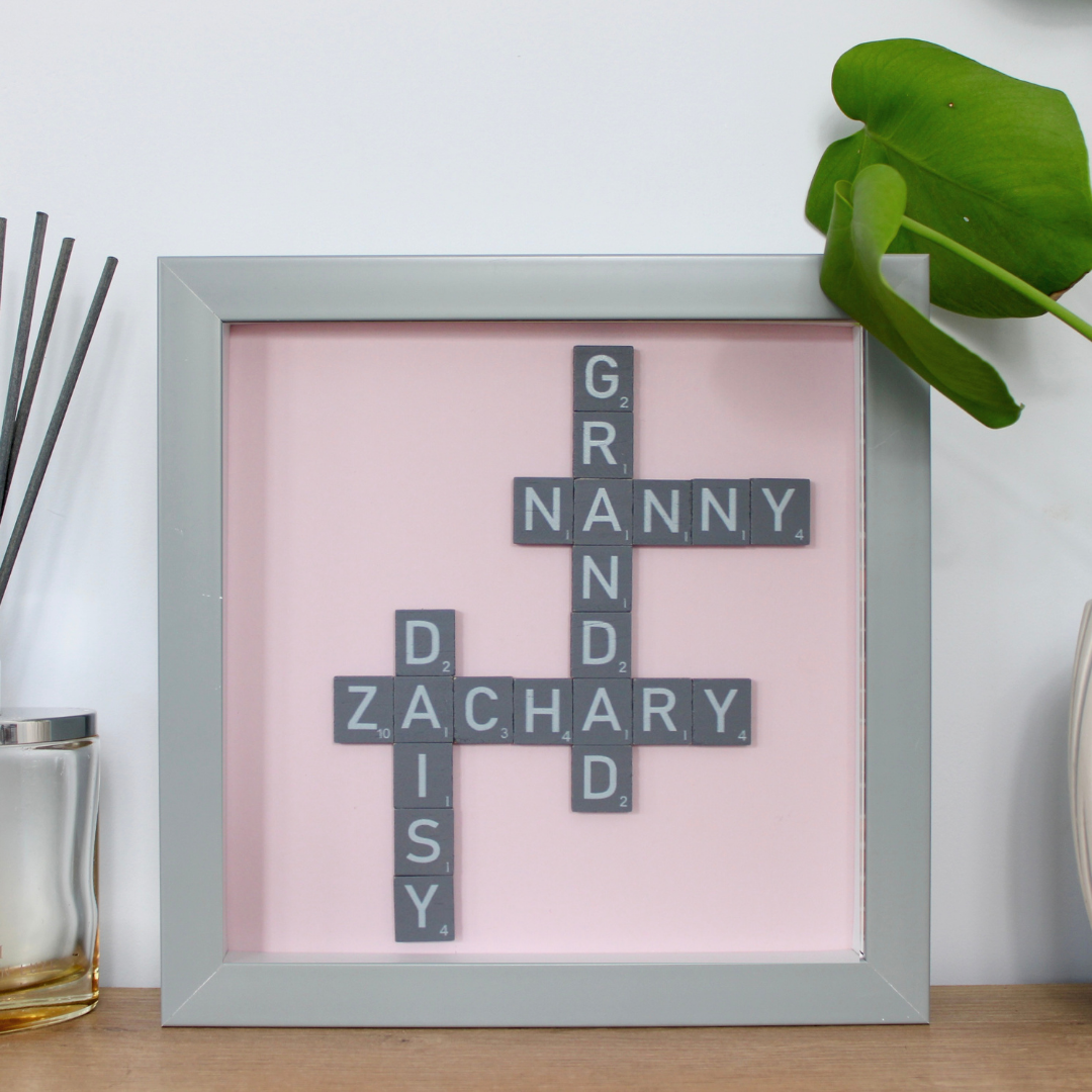 Create Your Own Magnetic Name Frame