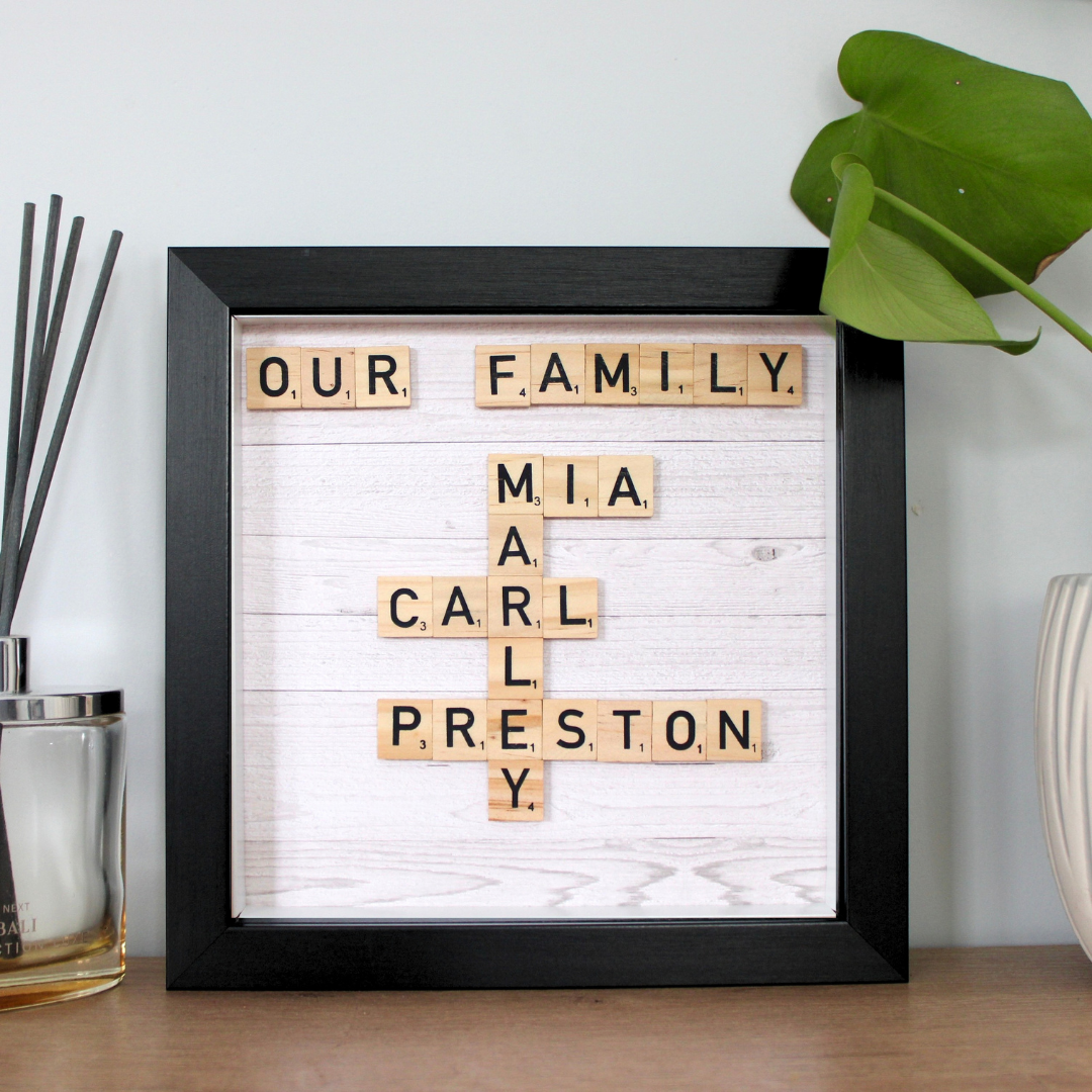Create Your Own Magnetic Name Frame
