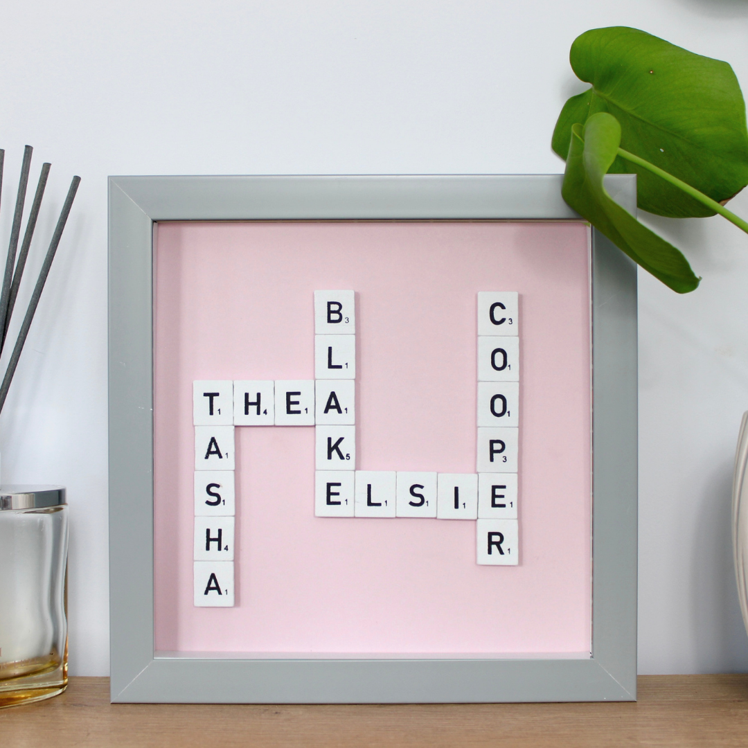 Create Your Own Magnetic Name Frame