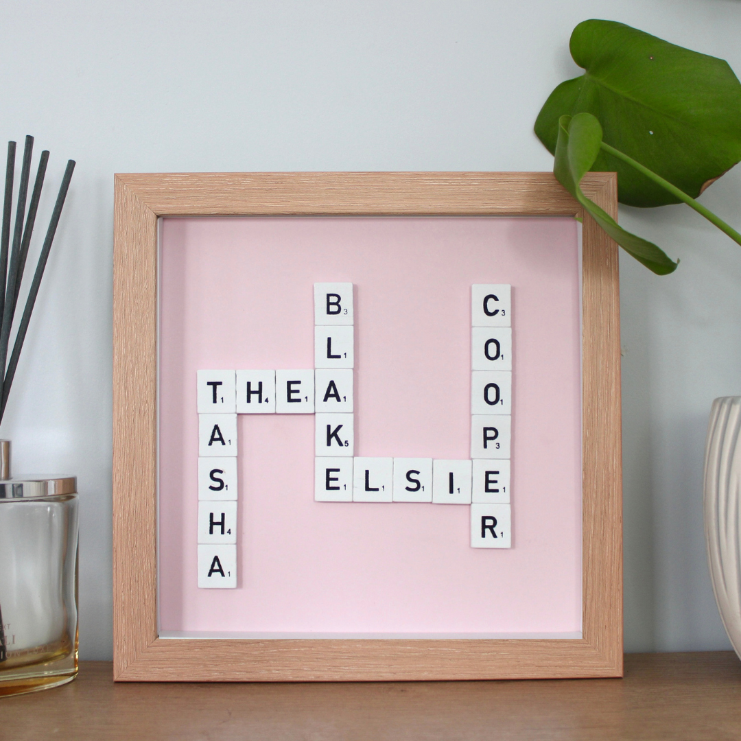 Create Your Own Magnetic Name Frame