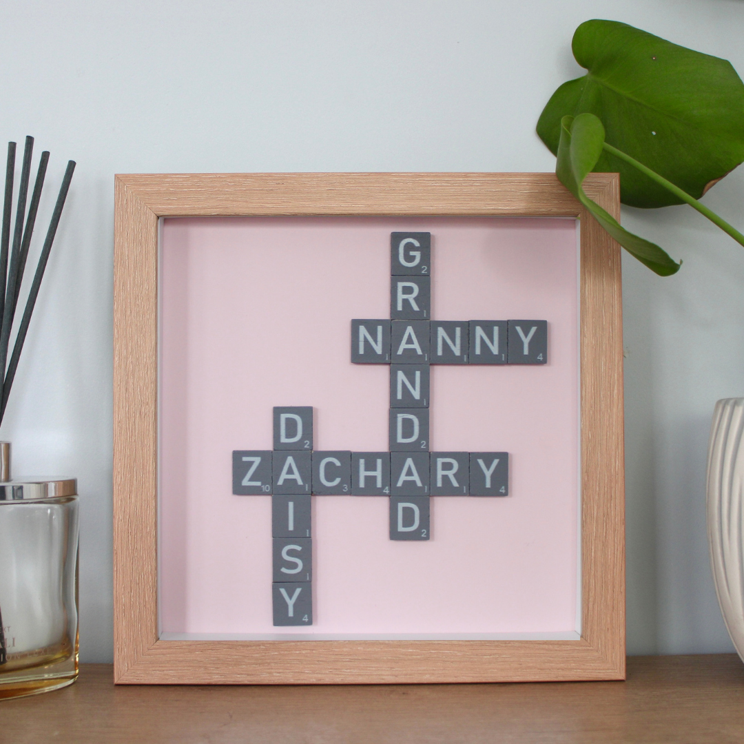 Create Your Own Magnetic Name Frame